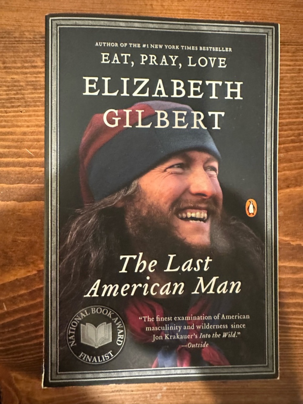 Original Penguin Paperback Book Cover - Black with White Text